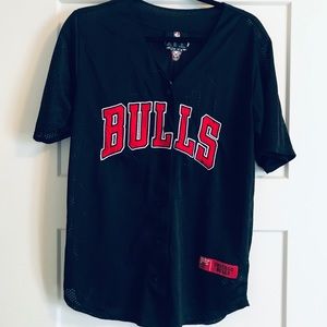 Chicago Bulls Button Down Jersey